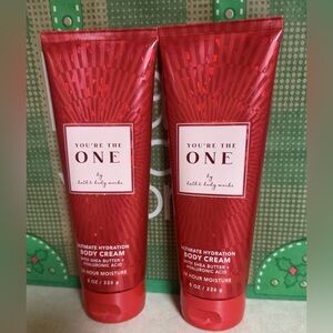 Bath & Body Works You're the One Hydrating Body Cream - 2 tubes.